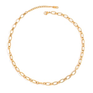 1 Piece Chain Stainless Steel Gold Color  Women's DIY Chain Necklaces h5 Picture5