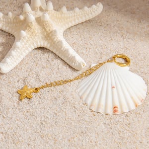 Oceanic Stainless Steel Gold Color Bikini Pendant h5 Picture7