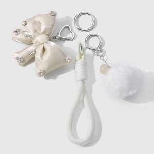 Puff Bow Knot Bag Charms h5 Picture8