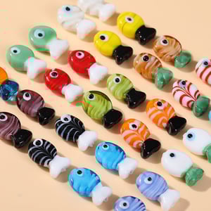 Oceanic Whimsical Fish Glass DIY Jewelry Beads h5 Picture3