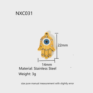 Vintage Premium DIY Stainless Steel Pendant h5