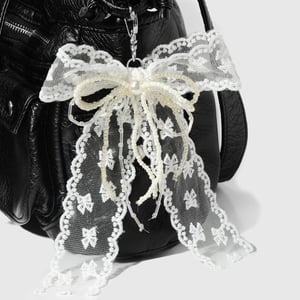 Lace Bow Knot Bag Charms h5 Picture7