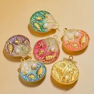 Vacation Conch Stainless Steel Women's Pendants h5 Picture3