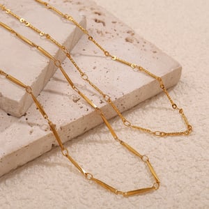 Daily Chain Gold Color Chain Necklaces h5 Picture3