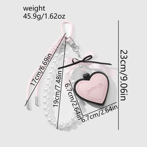 Leather Heart Bag Charms h5 Picture8