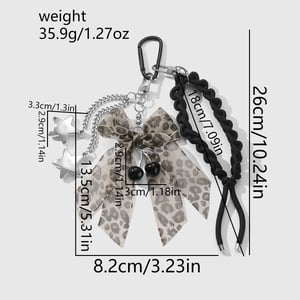 Beaded Bow Knot Women's Bag Charms h5 Picture9