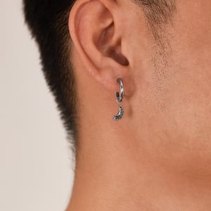 Retro Flügel Form Edelstahl Herren Ohrstecker h5 Bild5