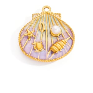 Oceanic Series Gold Color DIY Pendants h5 Picture6