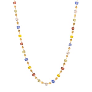 1 Piece Exquisite Series Sweet Colorful Beads Stainless Steel Women's Chain Bracelets h5 Picture6