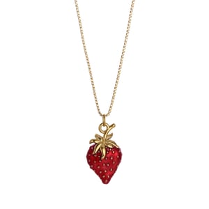 1 Pair Luxurious Series Elegant Heart Stainless Steel   Gold Color  Women's Pendant Necklaces h5
