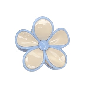 1 Elegant Flower Shaped Design Sweet Flower Resin Women's Hair Claws h5 Picture4