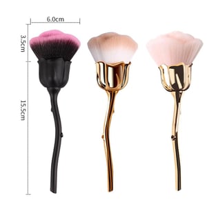 Rose Shape Powder Brush Women's Makeup Brush h5 Picture5