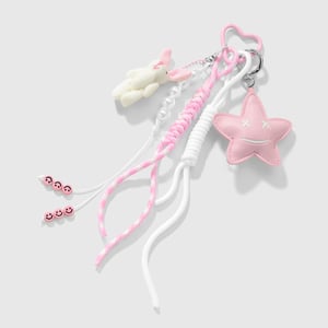 Sweet Star Alloy Leather Bag Charms h5 Picture3