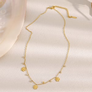 Fashion OL Solid Color Stainless Steel Women's Chain Necklaces h5 Picture3