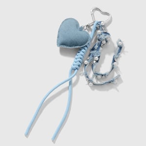 Denim Heart Alloy Bag Charms h5 Picture5