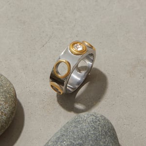 Statement-Ring aus Edelstahl im Punk-Stil in verschiedenen Farben h5 Bild2