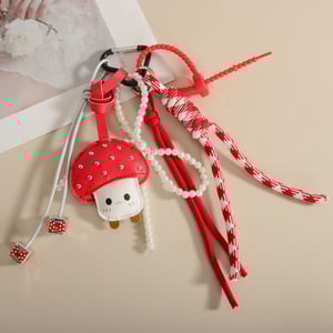 Cute Stylish Mushroom Shaped Accessories  Women's Bag Charms h5 Picture3