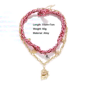 Sweet Alloy Whelk Layered Necklaces h5