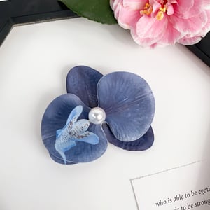Romantic Series Sweet Flower Fabric Women's Hair Claws h5 
