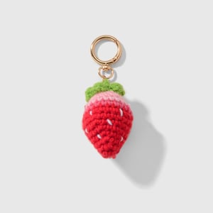 Süße Erdbeere Legierung Tasche Charms h5