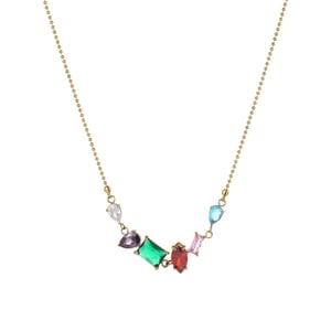 1 Pair Simple Series Daily Geometric Stainless Steel   Gold Color  Women's Pendant Necklaces h5 Picture5