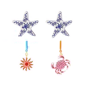 Oceanic Alloy Earring Sets h5
