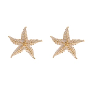 Starfish Alloy Stud Earrings h5