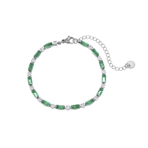 Simple Series Daily Geometric Stainless Steel Women's Chain Bracelets h5 Picture5