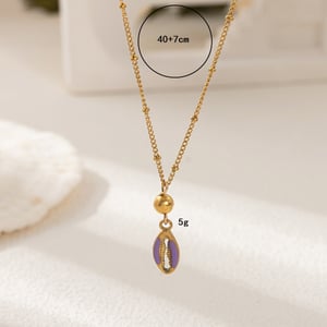 Romantic Starfish Ocean - themed Stainless Steel Women's Necklaces h5 Picture9