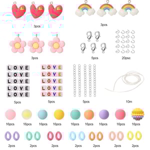 1 Box Cute Resin DIY Jewelry Beads h5 Picture2