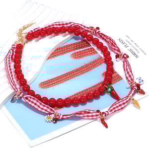 Cute Fruit Resin Layered Necklaces h5 Picture4
