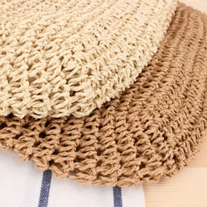Einfarbige gewebte Schultertaschen h5 Bild6