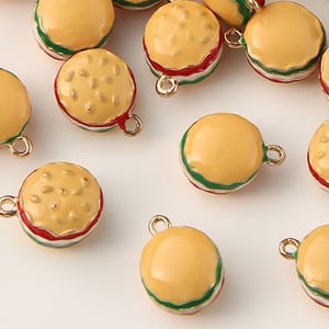 1 Piece Cute Fruit Alloy DIY Jewelry Bead h5 Picture2