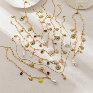 Edelstahl Anhänger halsketten Herz Süße Täglich Romantische Serie frauen schmuck h5 Bild2