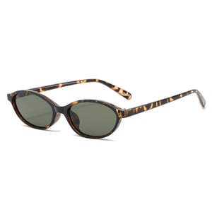1 Paar Simple Series Tägliche einfarbige PC-Sonnenbrille für Damen h5 Bild4
