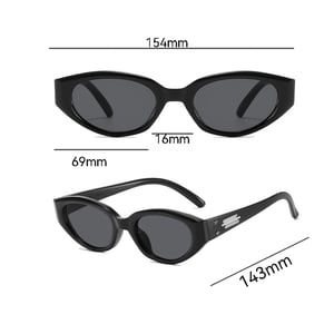 1 Pair Ethnic Series Elegant Patchwork PC Unisex Sunglasses h5 Picture5