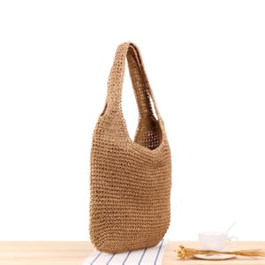 Einfarbige gewebte Schultertaschen h5 Bild3