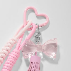Sweet Bow Knot Alloy Bag Charms h5 Picture7