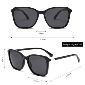 1 Paar Simple Series Elegante Damen-Sonnenbrille mit Leopardenmuster h5 Bild5