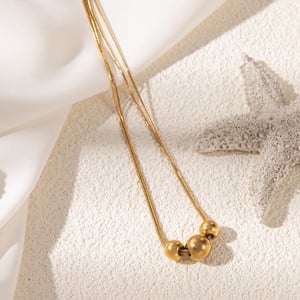 Vacation Series Starfish Stainless Steel Women's Necklaces h5 Picture7