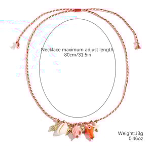 Oceanic Ceramics Alloy Pendant Necklaces h5