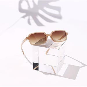 1 Paar Simple Series Casual Solid Color PC Damen-Sonnenbrille h5 Bild6