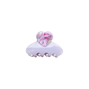 1 Piece Simple Series Heart Acetate Women's Hair Claws h5 Picture2