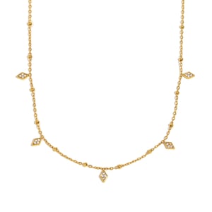 Simple Series Elegant Solid Color Stainless Steel Women's Chain Necklaces h5