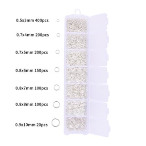 1 Box DIY 3-10mm Opening Connection Rings h5