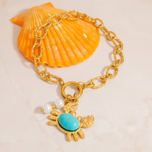 Cute Little Crab Stainless Steel Women's Bracelet h5 Picture5