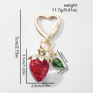 Sweet Strawberry Bag Charms h5 Picture2