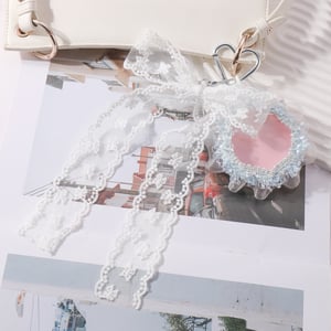 Süße Taschenanhänger mit Schleife und Knoten h5 Bild4
