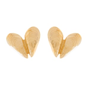 Alloy Clam Shell Stud Earrings h5