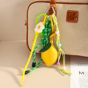 Vivid Lemon  Yellow Series Women's Bag Charms h5 Picture3
